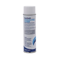 Boardwalk 347AEA 18 oz. Stainless Steel Cleaner and Polish – Lemon New