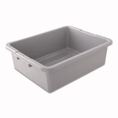 Rubbermaid Commercial 335192GRAY Undivided 7.6 gal Bus/Utility Box – GRY New