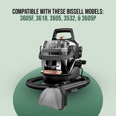 5″ Tough Stain Tool for Bissell Little Green HydroSteam Carpet Cleaners – Fit…