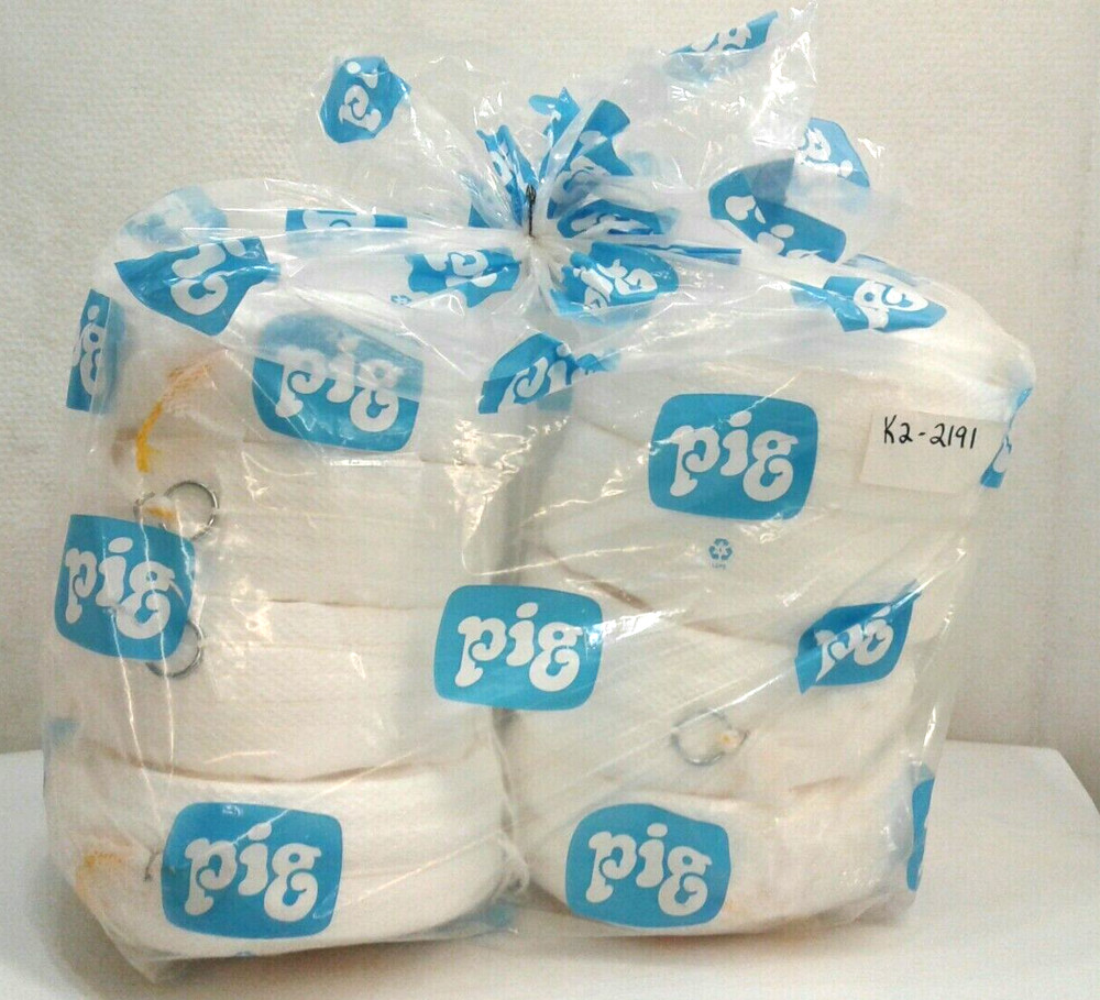 Pig BOM204 Oil-Only Spaghetti Boom 3″ x 10′ Each Absorbs Up To 2 Gals Bag Of 8