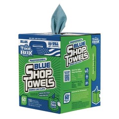 Sellars 55202 1-Ply 10 x 12 TOOLBOX Shop Towels – Blue (4/Carton) New