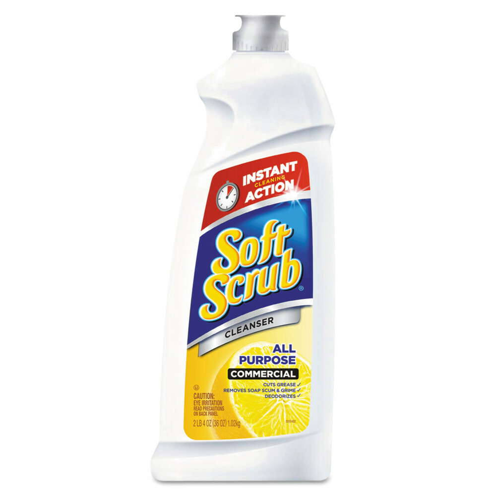 Soft Scrub 15020CT Lemon 36 oz. All Purpose Commercial Cleanser (6/Carton) New