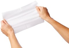 Medline Baby Soft Dry Cleansing Wipes 50 Count Fragrance Free Disposable Cloths