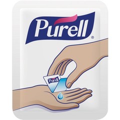 PURELL SINGLES Advanced Hand Sanitizer Gel, 0.04 Fl Oz (Pack of 500), Clear