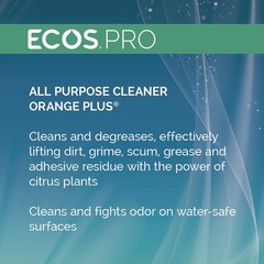 ECOS PRO PL970604CT 1 gal Cleaner and Degreaser Bottle – Citrus Scent (4/CT) New