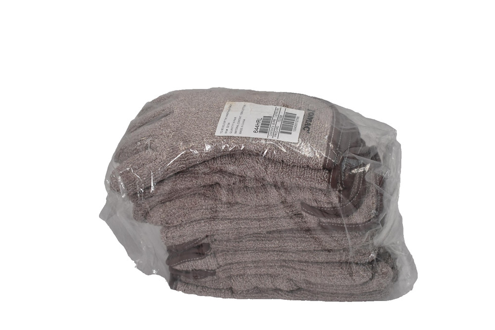 Jomac Terry Cotton Work Gloves 6 Pair Pack 100% Cotton Industrial 644HRL New