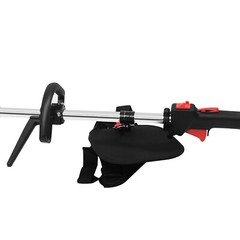 52cc Gas Power Sweeper Broom Handheld Driveway Turf Artificial Grass Snow Clean
