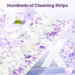 Chyodi 12 Pack Disposable Power 12 PowerMop Pads, Purple 12 Mop Refills