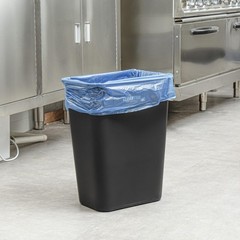 Restaurantware Recycling Trash Bags 250 Count 12-16 Gallon Heavy-Duty Plastic