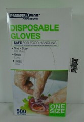Disposable Gloves 500 Latex Free Clear Gloves Premier Living Professional