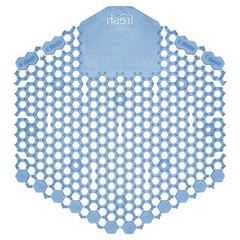 Fresh Products 3WDS60CBLBX Wave Urinal Screen – Cotton Blossom, BL (10/Box) New