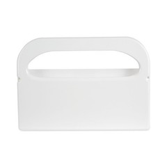 Boardwalk® Wall-Mount Toilet Seat Cover Dispenser, Plastic, White