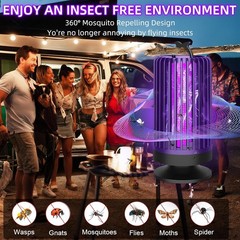 Mosquito Killer & Repellent Lamp – Safe for Indoor/Outdoor Home Pest Use