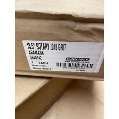 Carlisle 13.5″ rotary .018 grit Aramark 3640142