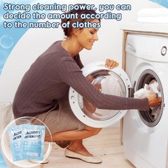 Leelosp 500 Pcs Individual Travel Laundry Detergent Bulk Travel Size Laundry