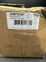 Simpson Cleaning 7110163 Manifold Replacement Kit