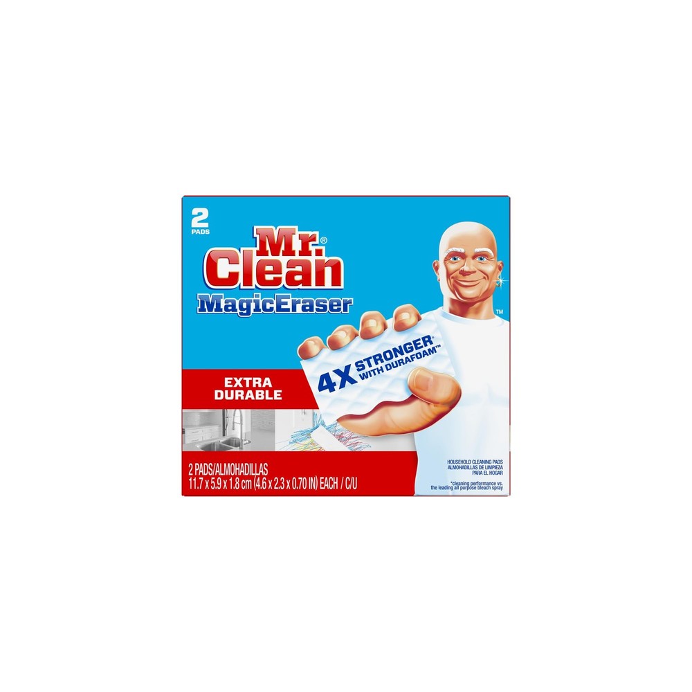Mr. Clean Extra Power Magic Eraser, 2 ea (Pack of 4)