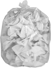 8 Gallon Trash Bags – 150 Small To Medium 1 Count (Pack of 150), Clear