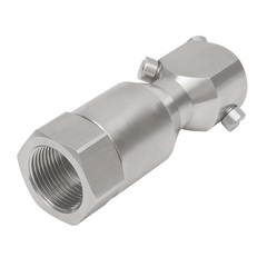 360° Rotating Spray Nozzle – 304 Stainless Steel, 50L/Min Flow High Pressur