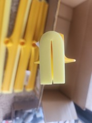SPARTA 4156704 18in Double Foam Floor Squeegee Yellow 36 total (6 -6 Packs) NEW