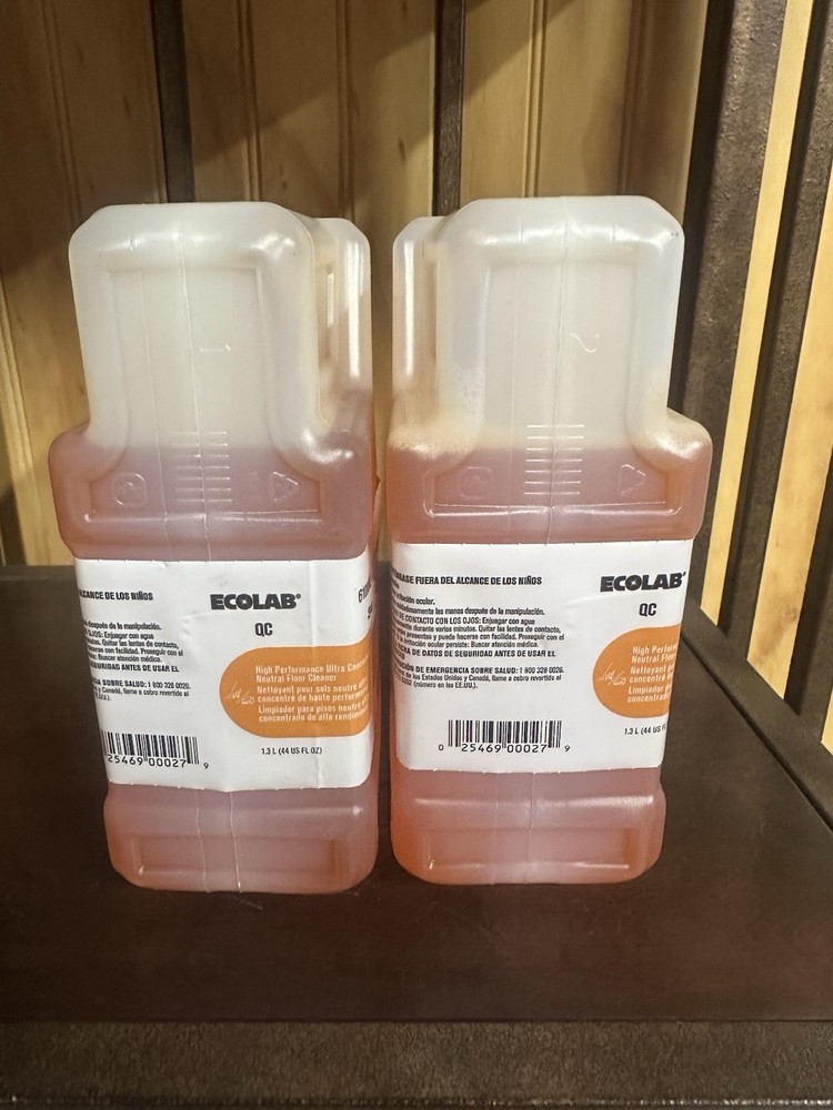 Ecolab High Performance Ultra Concentrated Neutral Floor Cleaner 1.3L (2 Pack)