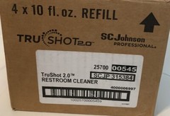 4 Pack SC Johnson 315384 10 oz TruShot Restroom Cleaner