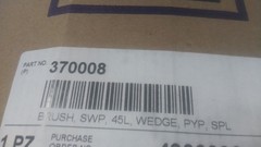 Tennant 370008 14 In Brush Diameter 45 In Block Size Floor Machine Brush