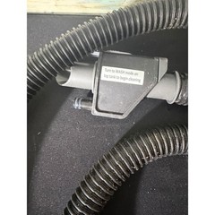 Hoover Carpet Cleaner Attachment Hose OS Black EUC Flexible Upholstery Tool