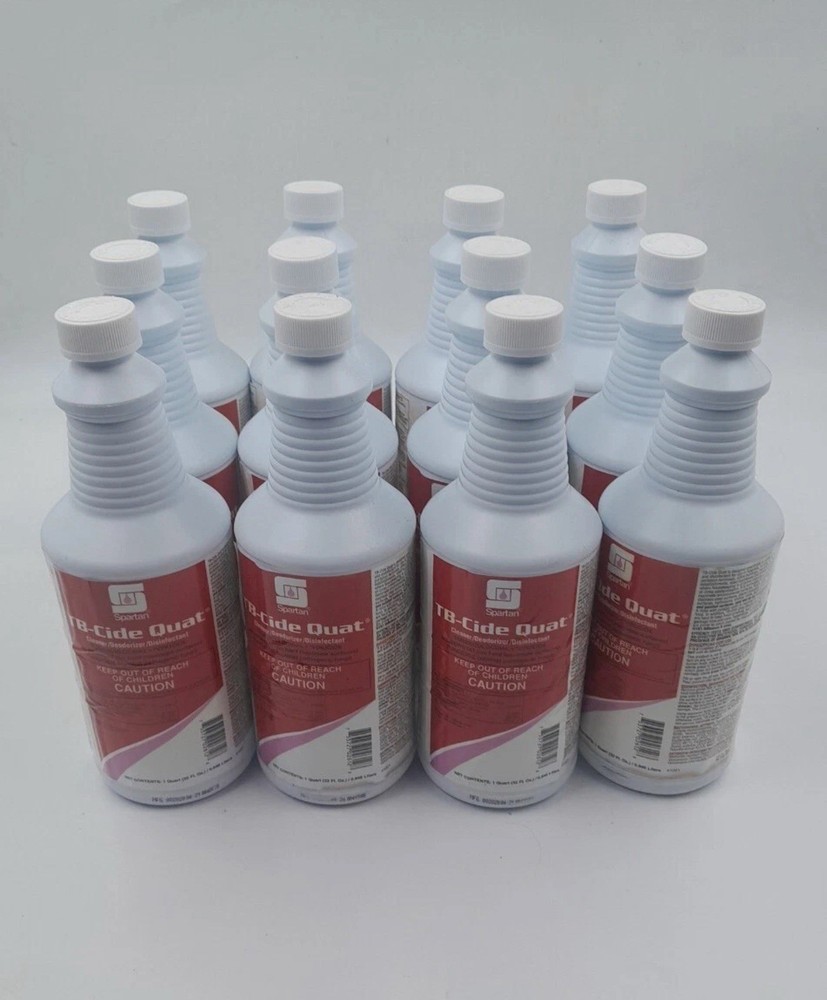 Spartan TB-Cide Quat RTU Handy Spray Cleaner – 32 oz. x 12