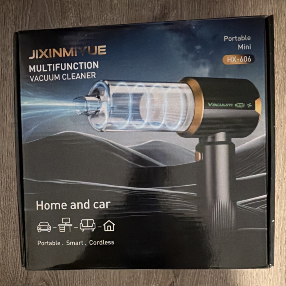 JIXINMIYUE HX-606 Portable Cordless Bagless Vacuum Cleaner 6000mAh 80W
