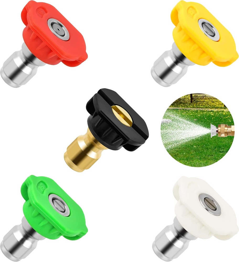 Pressure (5Pack) washer tips 3.0 GPM, 5 Pack Washer Tips