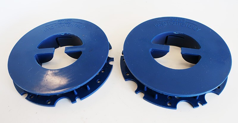 2 PAD RETAINERS FOR TENNANT T2, T3,5100,5200,5300,SPEED SCRUB 1701, 1 LOT=2 EACH