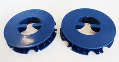 2 PAD RETAINERS FOR TENNANT T2, T3,5100,5200,5300,SPEED SCRUB 1701, 1 LOT=2 EACH