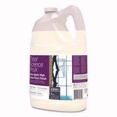 Floor Science ProX Easy Apply High Gloss Floor Finish, 1 gal Bottle, 4/Carton