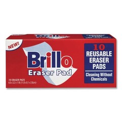 Brillo 56102 3.2″ x 4.6″ Commercial Eraser Pads – White (12/Carton) New