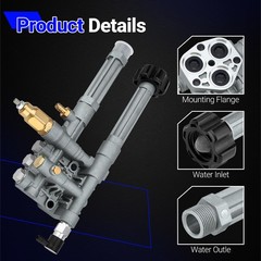 AR42518 Pressure Washer Pump Head for Troy Bilt RMW SRMW Pumps RMW2G20 Black