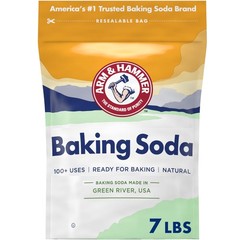 ARM & HAMMER Baking Soda, Multi-Purpose 100% Pure 112 Ounce (Pack of 1)