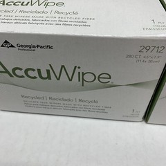 2 Georgia-pacific Accuwipe Light Duty Technical Cleaning Wiper – 1 Ply – 280