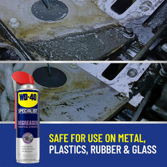 Heavy-Duty Degreaser with Smart Straw for Engines, Tools, Equipment, 15 oz