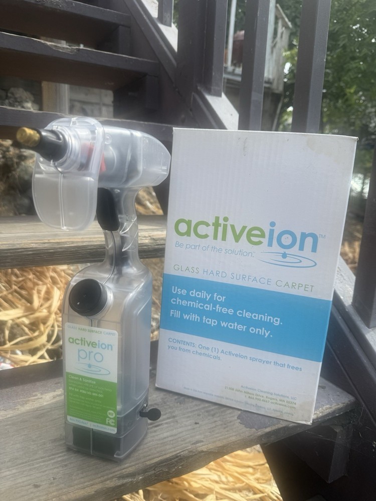 Activeion Pro Handheld Ionized Water Sprayer Sanitizer Chemical-Free Open Box