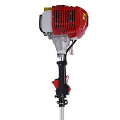 Gas Power 52CC Handheld Sweeper Broom Driveway Turf Artificial Grass Snow Clean