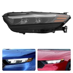 Left Front LED Headlamp for 2023-2025 Honda Accord Non-Projector No AFS LED DRL