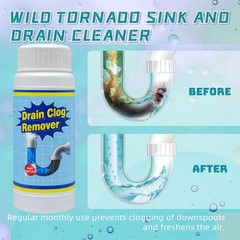 Qwatuy Wild Tornado Pipe Dredge Drain Clog Removerpowerful Sink And Drain