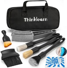 Car Interior Detailing Kit, Car Cleaning Kit Interior, Including 7Pcs Auto Detai