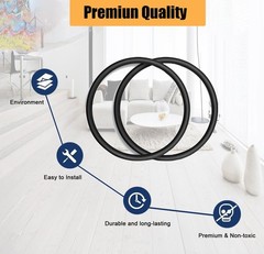 Round Vacuum Belts Replacement Parts for Eureka Sanitaire SC679, SC684,…