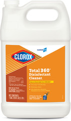 8 Bottles – Clorox Total 360 Disinfectant: 8 One Gallon Bottles 128oz – NEW !!