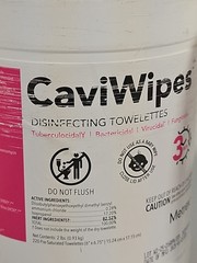 4 pk Metrex CaviWipes Disinfecting 220 Towelettes 6”x 6.75″ 880 Total Wipes READ