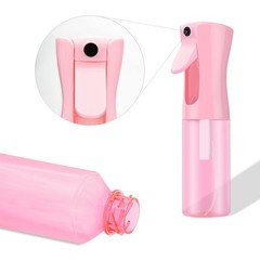 LERPOLOR Empty Spray bottles, Continuous Bottle for 6.8 Ounces, Pink