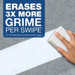 P&G Magic Erasers from Mr. Clean, Bulk 4.60″ x 2.40″ x 5.40″, Blue, White