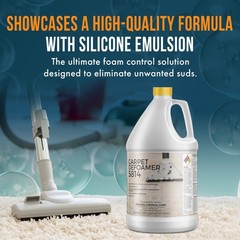 Carpet Defoamer 5814 – Foam Suppressant Solution For Machines – 5 Gallons